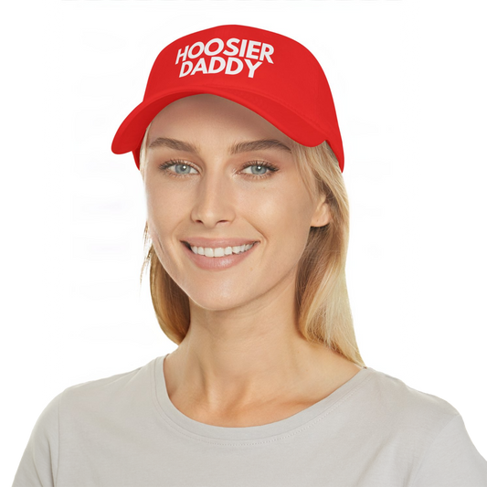 HOOSIER DADDY | IU FOOTBALL | INDIANA Low Profile Baseball Cap